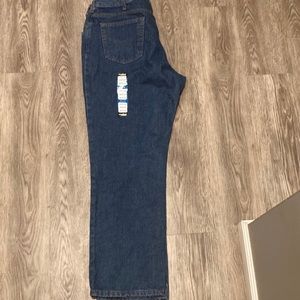 Carhartt Women's Boot Cut Jeans - Dark Blue